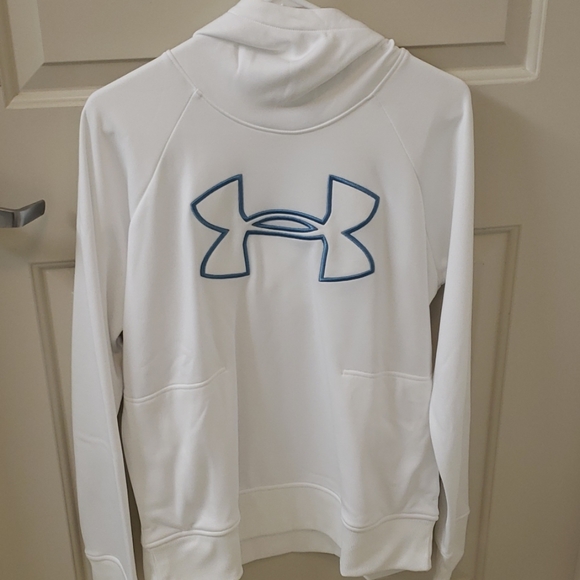White Under Armour hoodie - Picture 1 of 2
